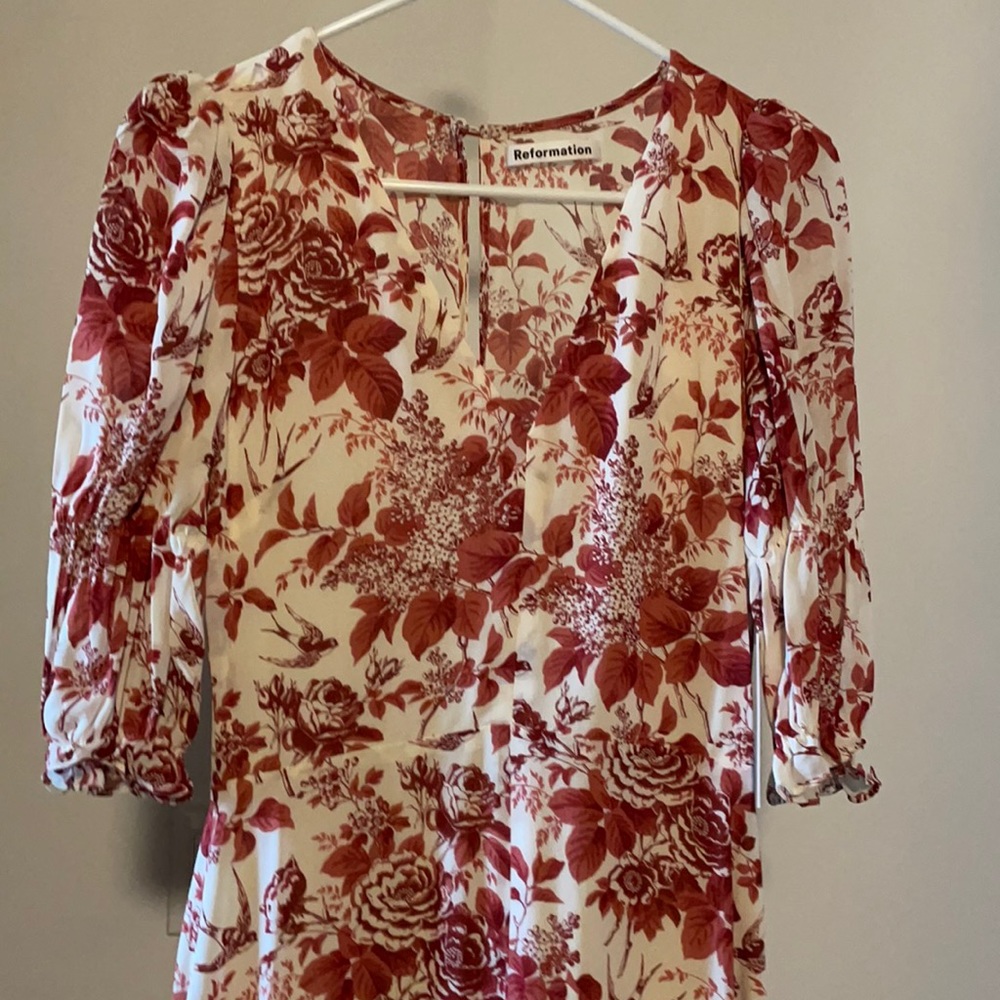 Reformation Larchmont Midi Dress